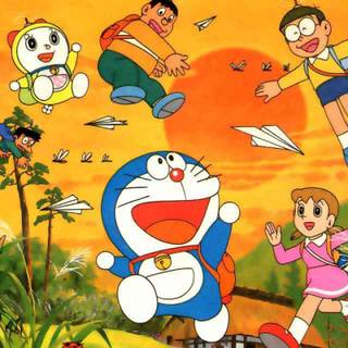 Doraemon and friends wallpaper 2016