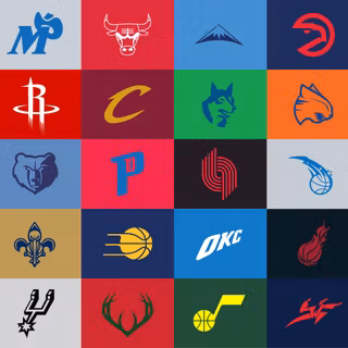 NBA team logos wallpaper 2016