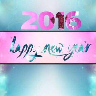 New year 2016 PC wallpaper