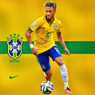 2016 fifa brazil neymar 3D wallpaper