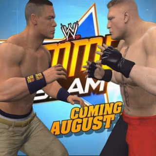 WWE summerslam 2016 John Cena vs brock lesnar wallpaper