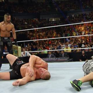 WWE summerslam 2016 John Cena vs brock lesnar wallpaper