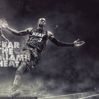 Miami heat background 2016