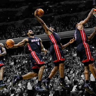 Lebron dunk wallpaper 2017