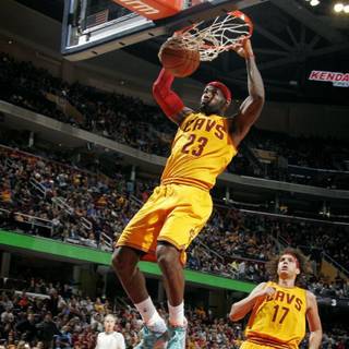 Lebron dunk wallpaper 2017