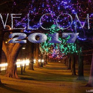 New year backgrounds 2017