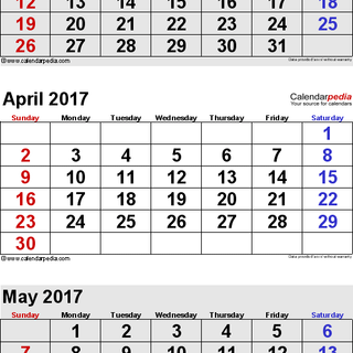 Desktop Wallpaper Calendar March 2017