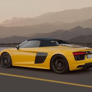 Audi r8 spyder 2017 wallpaper