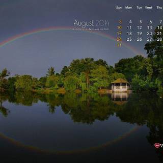 Desktop Wallpaper Calendar August 2017