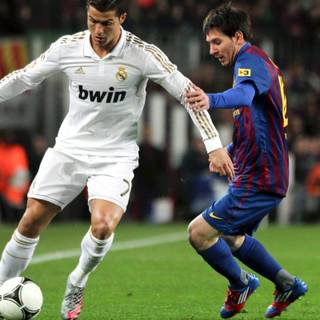 Messi 2017 vs C.Ronaldo wallpaper