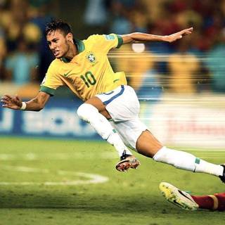 2017 FIFA Brazil Neymar 3D wallpaper