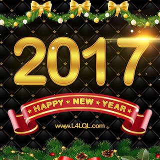 New year wishes 2017 wallpaper HD