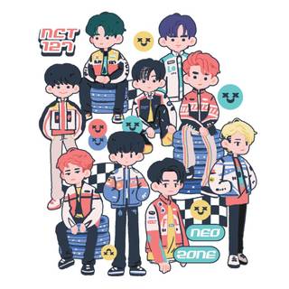 NCT 127 Sticker wallpaper