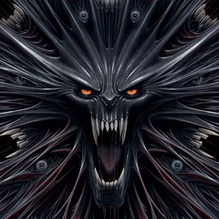 Black horror wallpaper