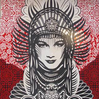 Shepard Fairey wallpaper