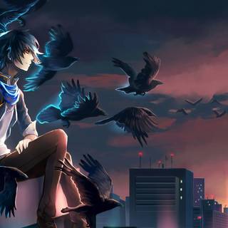 HD laptop anime wallpaper