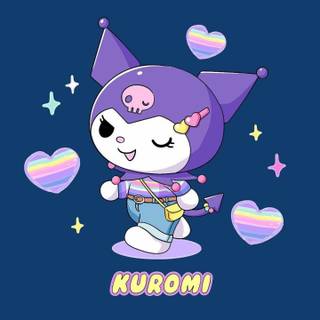 Kuromi and Melody wallpaper