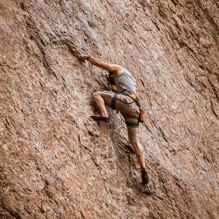 Mountain climber wallpaper