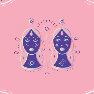 Gemini purple wallpaper