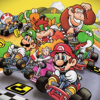 Mario Kart 64 wallpaper