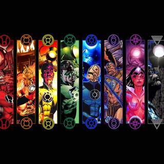 Blue Lantern Corps computer wallpaper