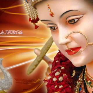 Navratri girl wallpaper