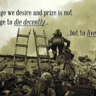 Military quotes wallpaper