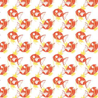 Cartoon pattern wallpaper