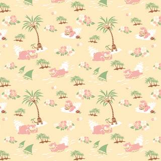 Cartoon pattern wallpaper