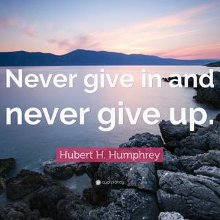 Never Give Up quotes wallpaper