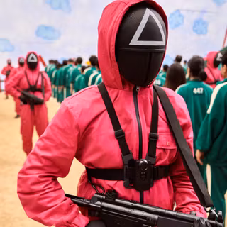 Squid Game laptop wallpaper