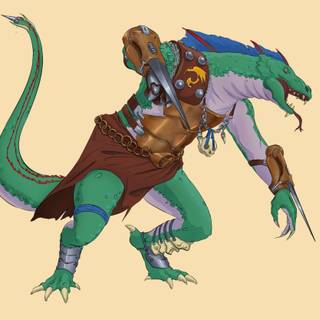 Lizardfolk wallpaper