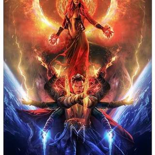 Loki Doctor Strange Scarlet Witch wallpaper