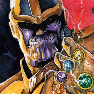 Thanos comics wallpaper