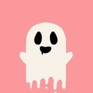Halloween cute ghost wallpaper
