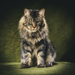 Maine Coon cat wallpaper