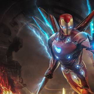 Iron Man iPad wallpaper