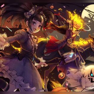 Halloween MLBB wallpaper