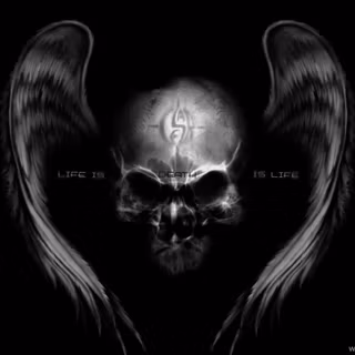 Demon skull wallpaper