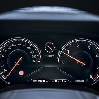 Electronic instrument cluster wallpaper