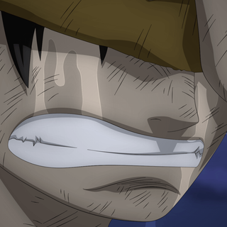 Luffy crying wallpaper