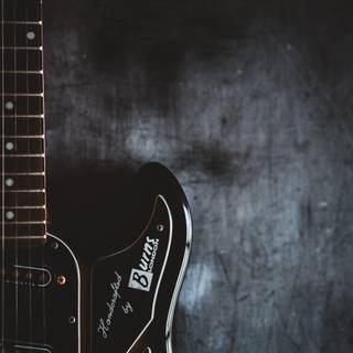 Dark guitar wallpaper