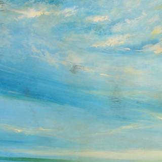 Ocean painting wallpaper