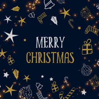 Christmas laptop simple wallpaper