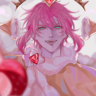 Strawberry Crepe Cookie wallpaper