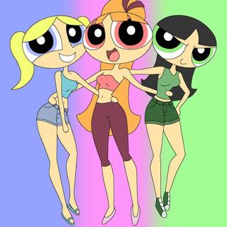 Teen Powerpuff Girls wallpaper