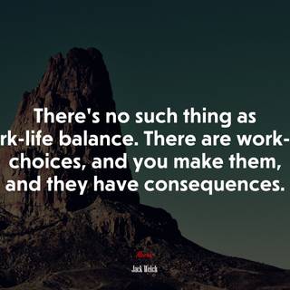 Work life balance wallpaper