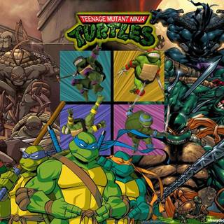 Teenage Mutant Ninja Turtles comics wallpaper