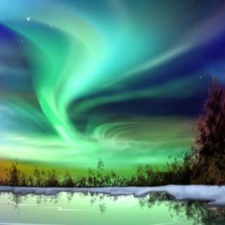The Northern Lights wallpaper