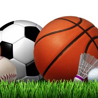 Sports balls wallpaper